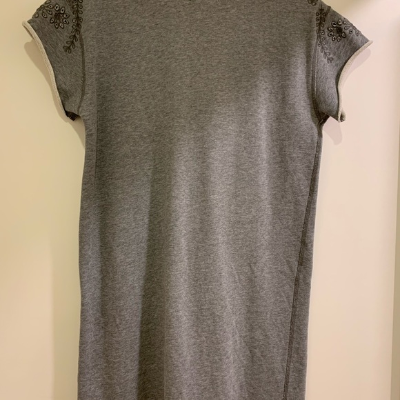 Lovely grey tunic top, perfect with tights or jeans. 100% cotton. - Picture 2 of 5